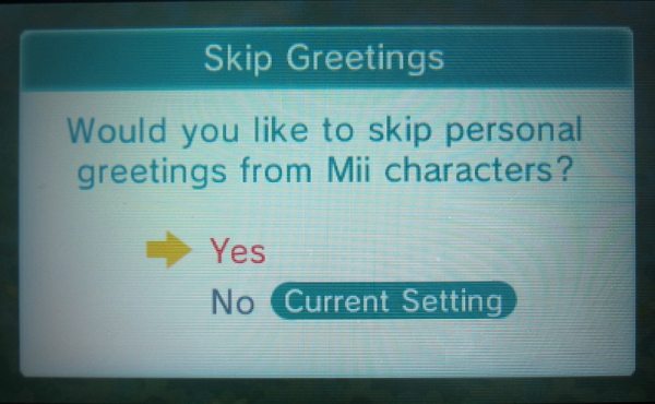 Comments for "Skip Streetpass Mii Plaza Gate Greetings"