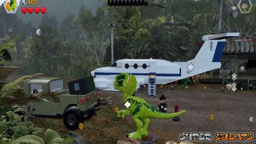 Minikits The Landing Site Lego Jurassic World
