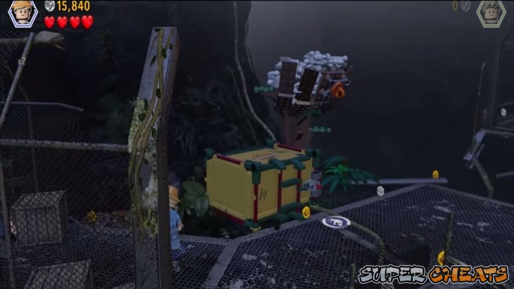 Minikit 01 After turning the lever, a metal section will drop and