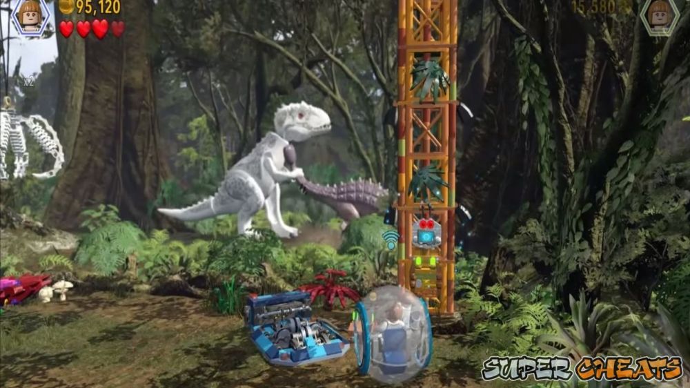 Minikit 09 Once you've managed to reach the area where the dinosaurs