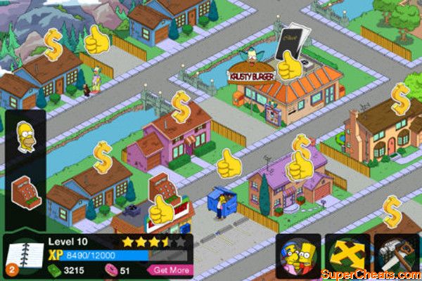 simpsons tapped out ways to make money