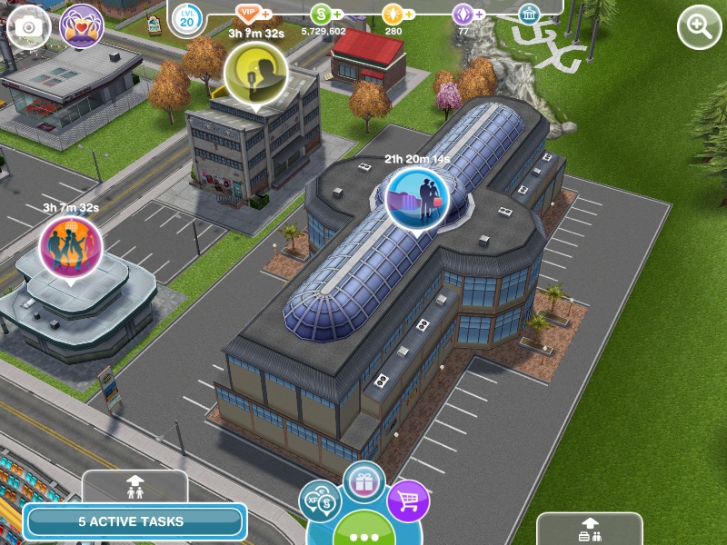 Sunset Mall The Sims Freeplay