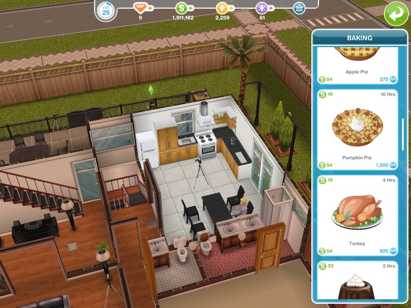 DIY Homes Peaceful Patio The Sims FreePlay