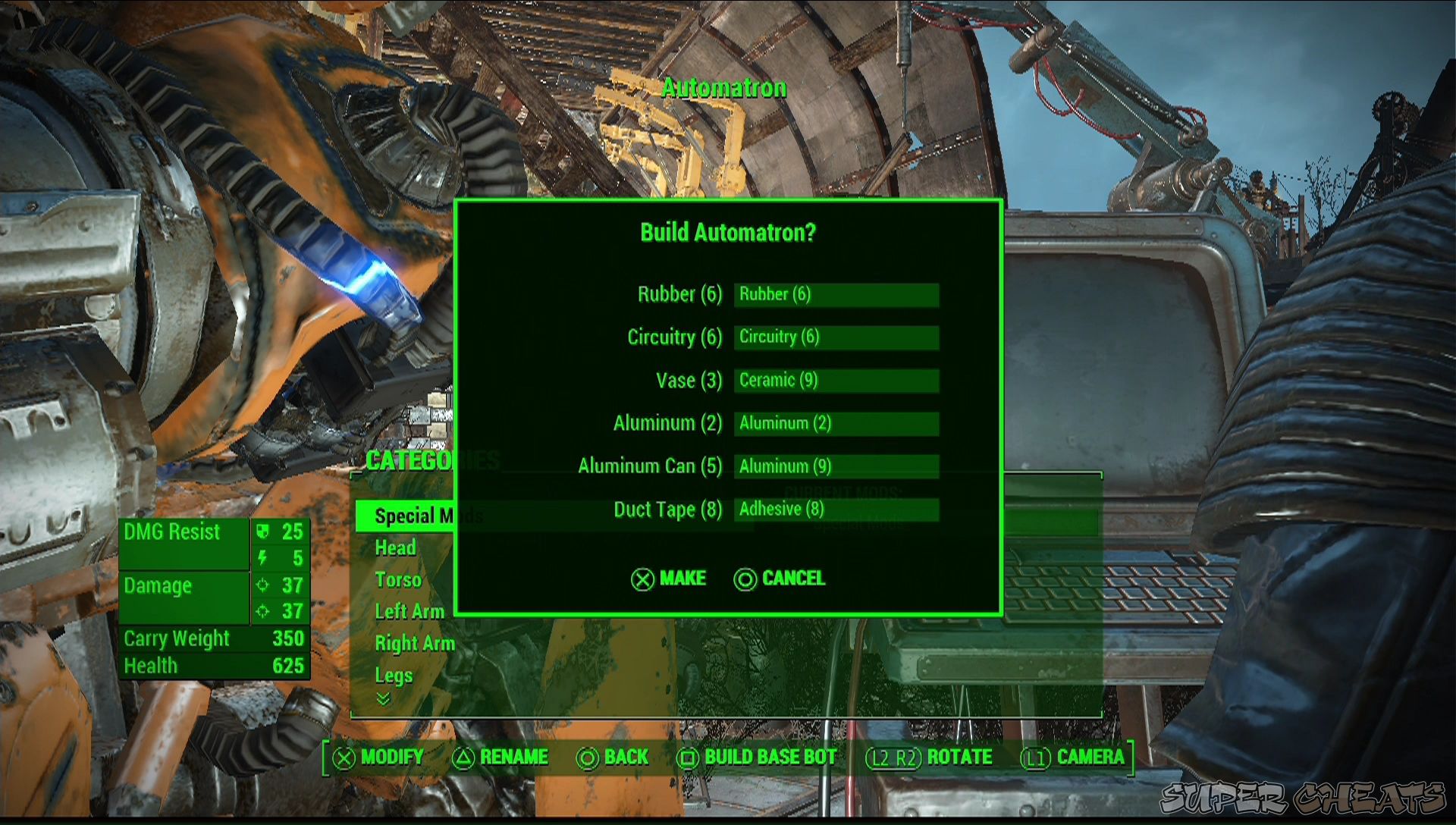 fallout 4 cannot rename automatrons