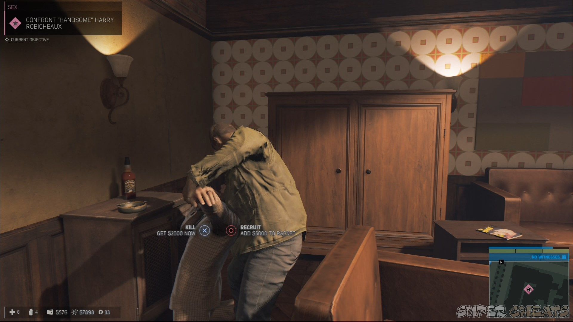 Confront “Handsome” Harry Robicheaux Mafia III