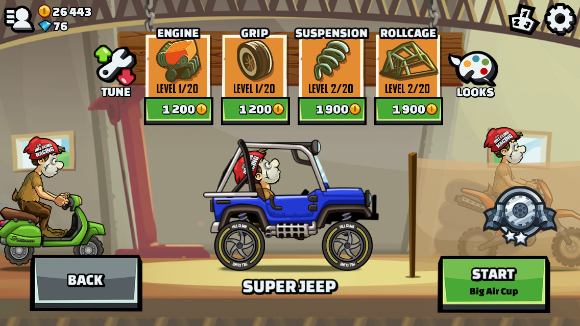tips and tricks for hill climb racing