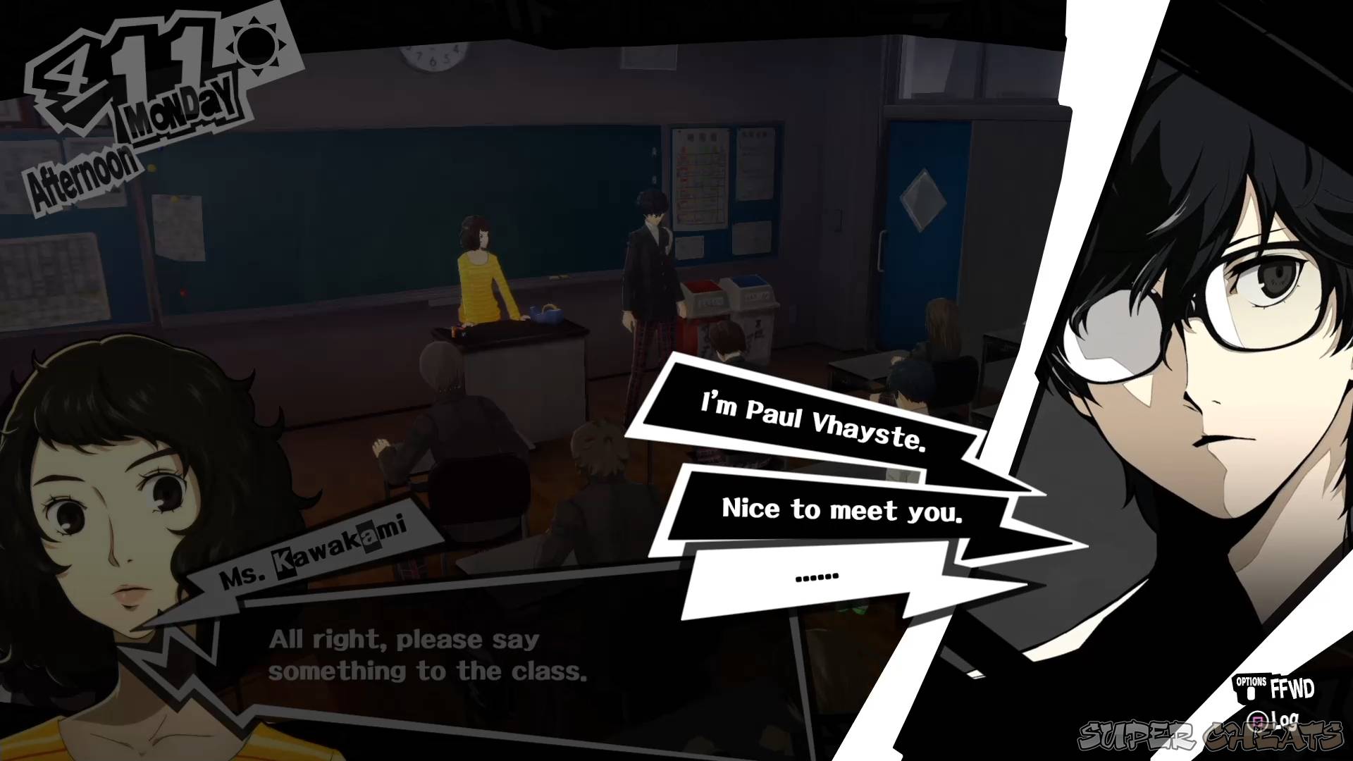 4/11, Monday - Persona 5