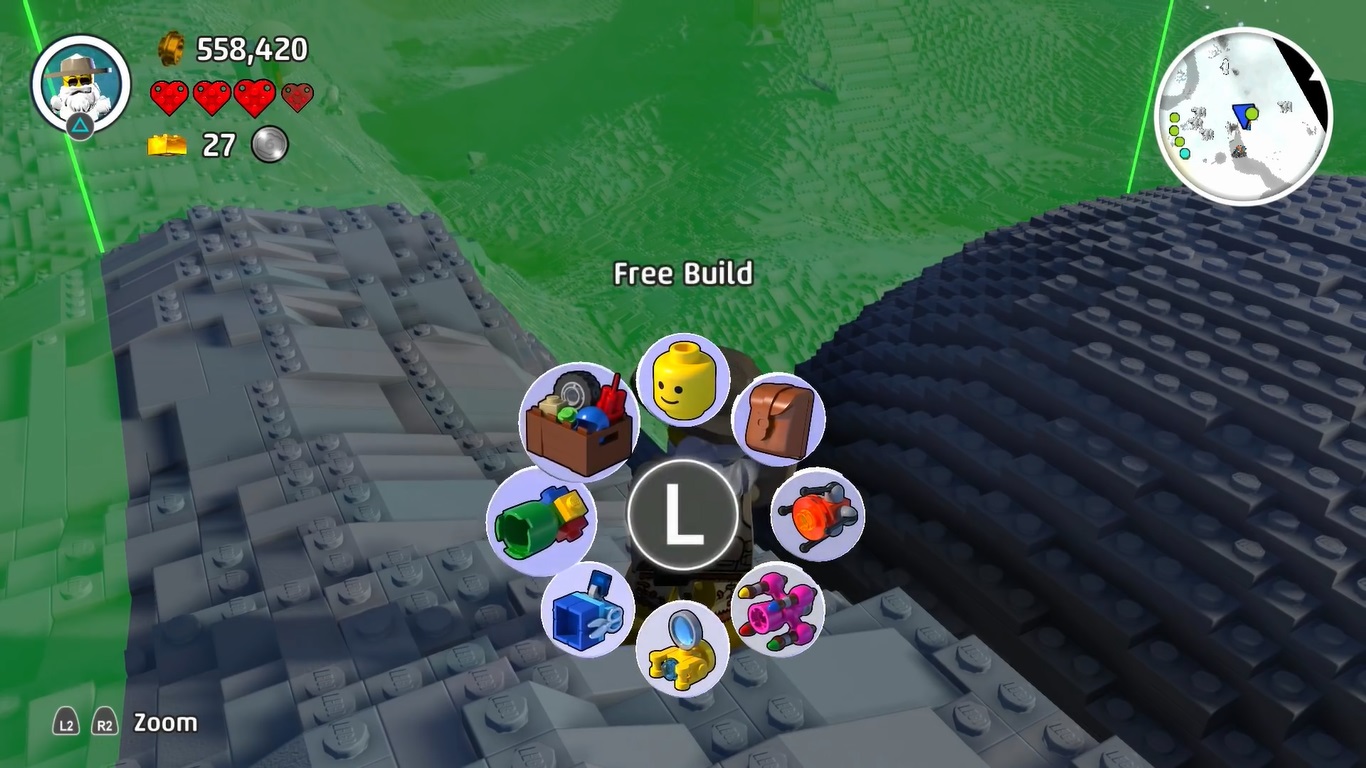 Five Basic Tools in the Game LEGO Worlds