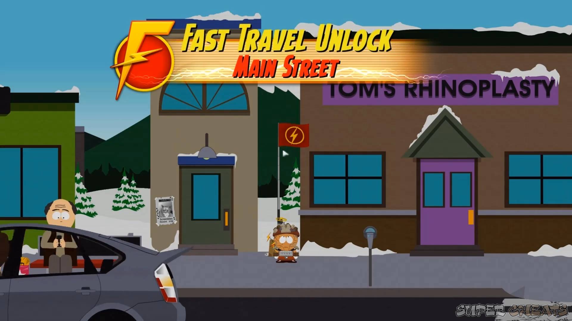 12 fast travel flags south park