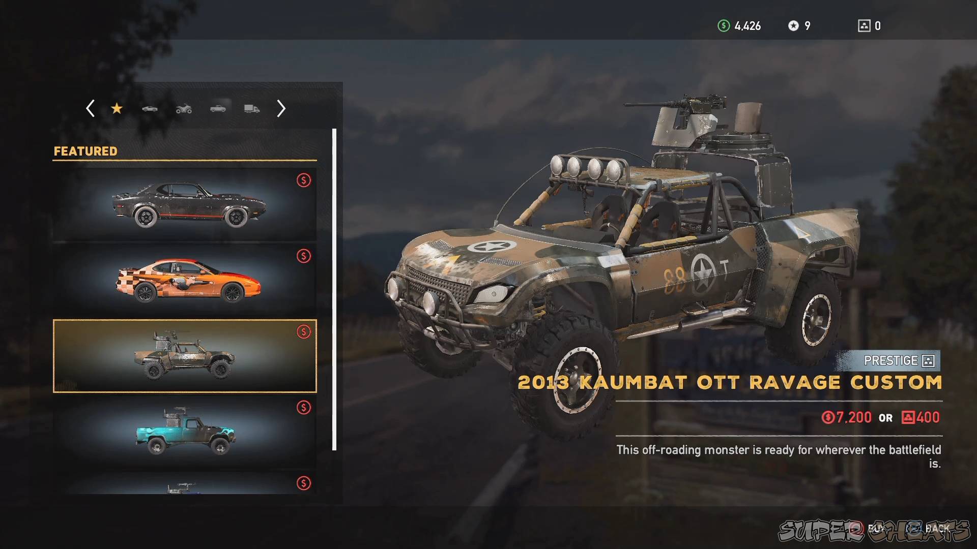 Featured Vehicles Far Cry