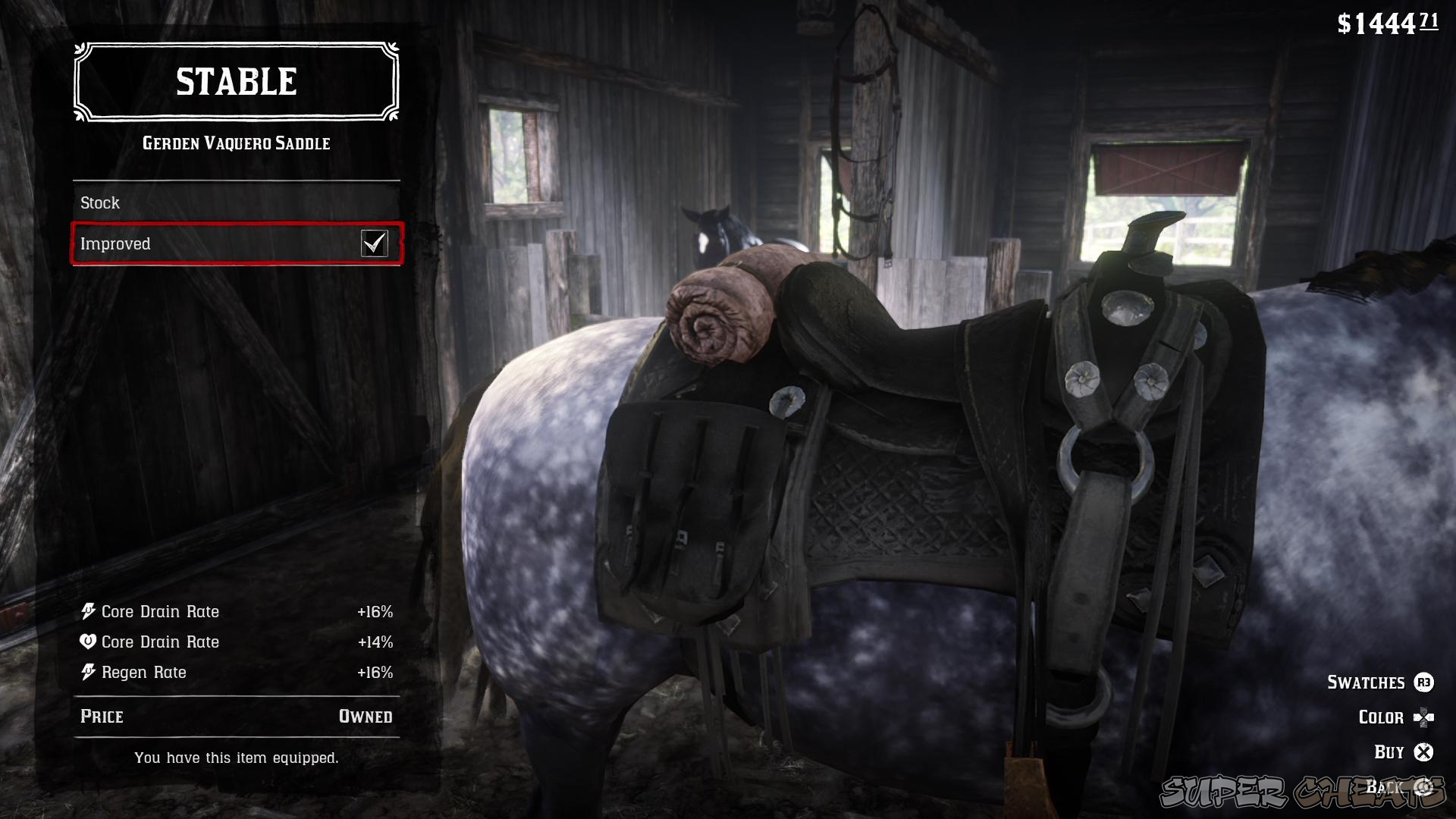 Horse Upgrades Red Dead Redemption 2