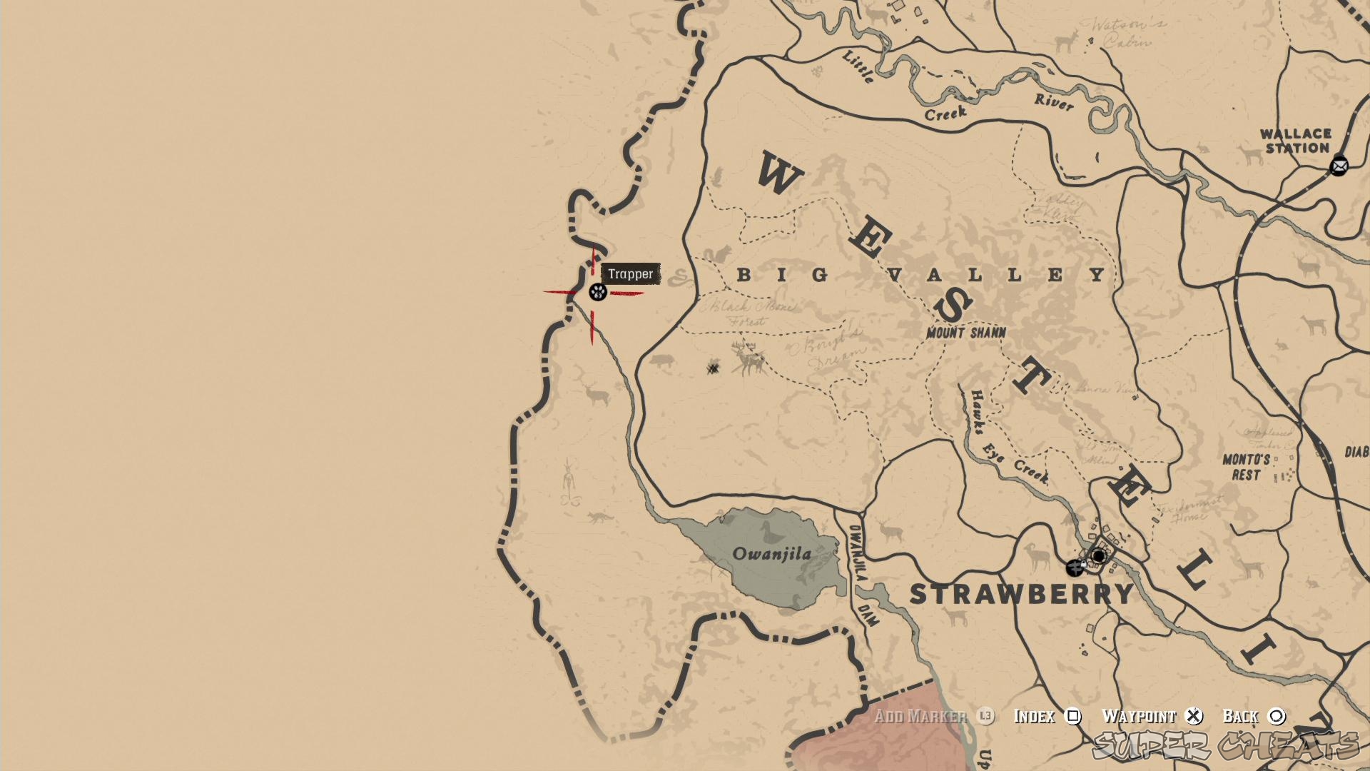 Where can I find trappers? Red Dead Redemption 2