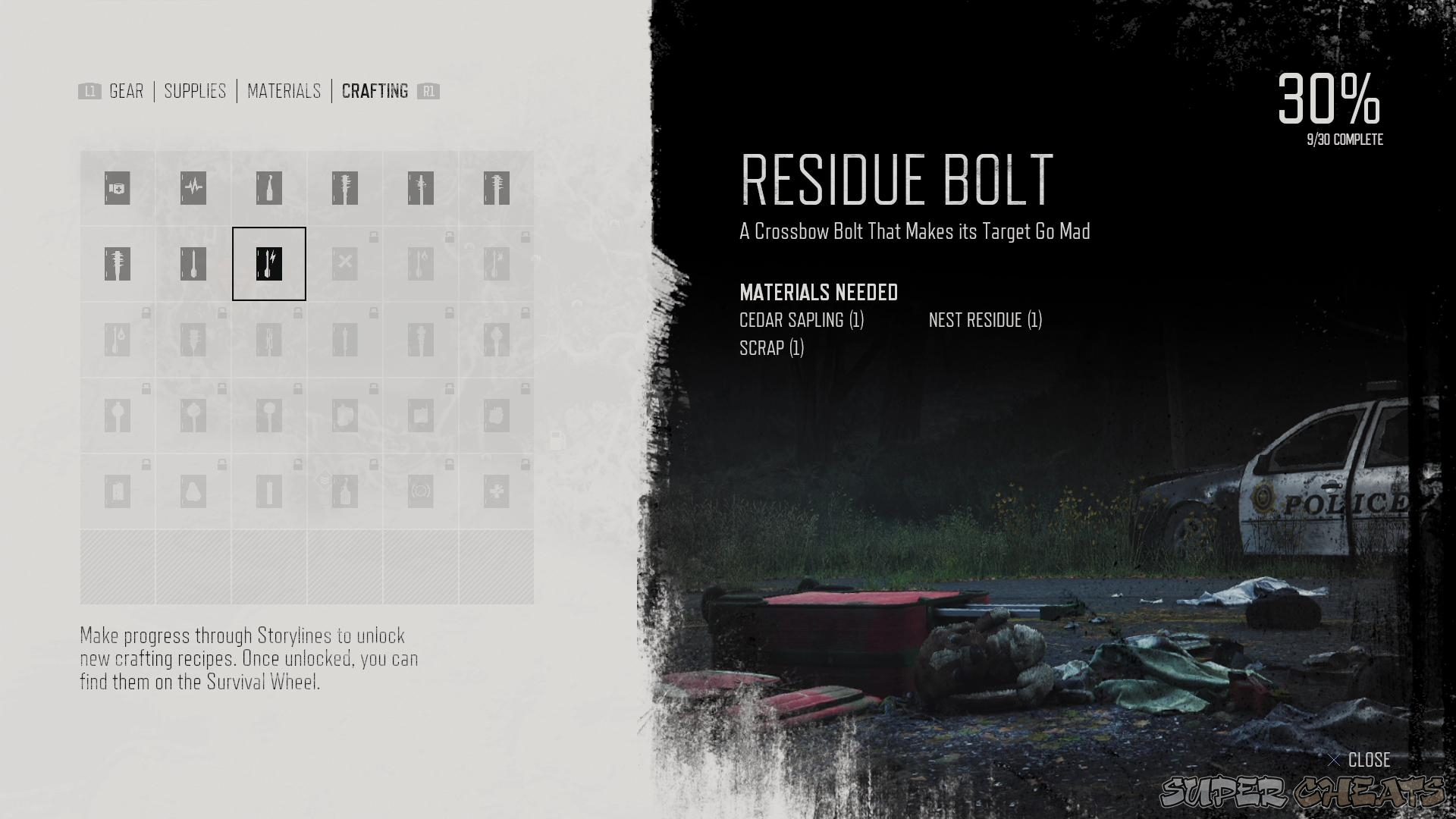 How to Craft Items Days Gone