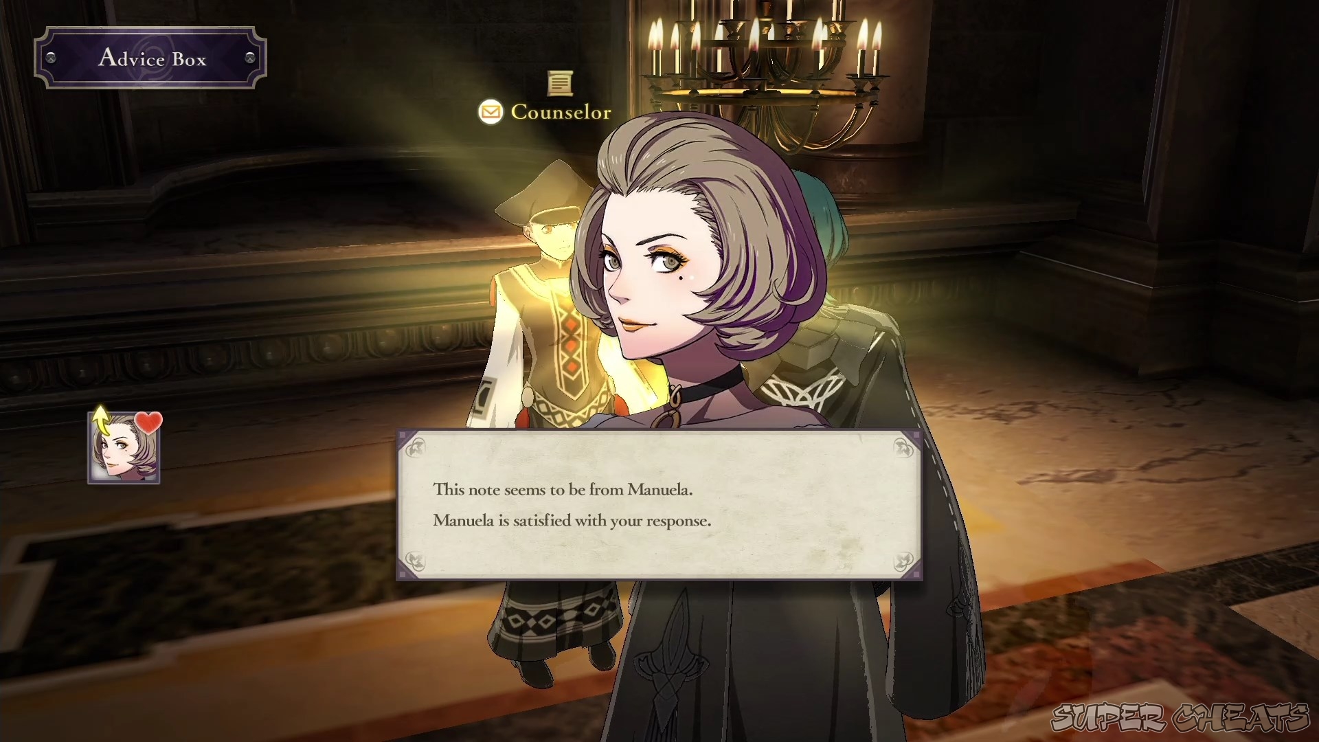 Advice Box - Fire Emblem: Three Houses