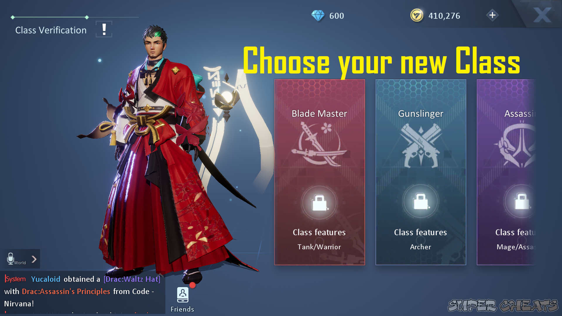 How to change classes in Dragon Raja Dragon Raja
