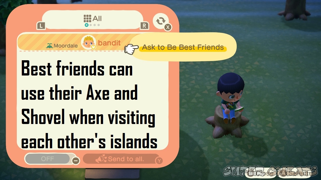 Best Friends List - Animal Crossing: New Horizons