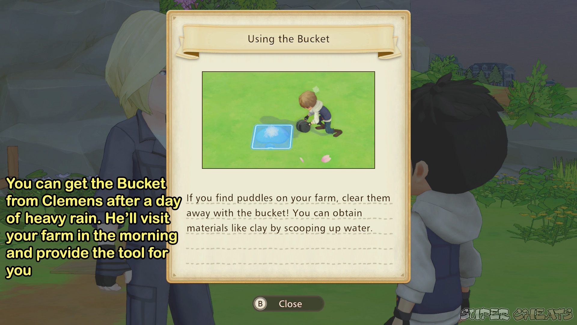 Bucket Story of Seasons Pioneers of Olive Town