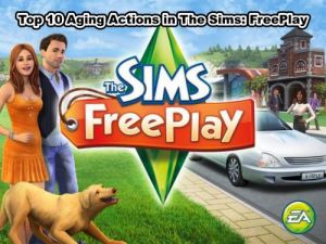 Top 10 Aging Actions in The Sims: FreePlay