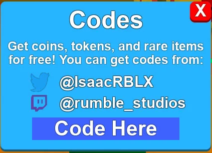Code For Blue Bird In Roblox