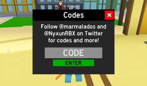 Codes For Warrior Simulator Roblox