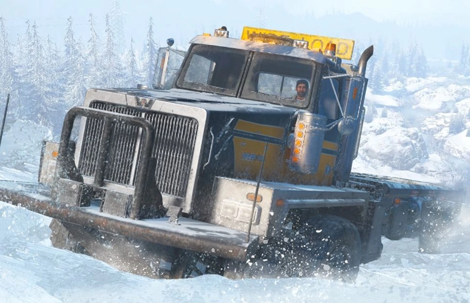 Western Star 6900 Twinsteer Location Snowrunner - codes for roblox snow plow game