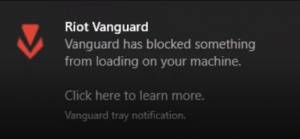 vanguard install valorant