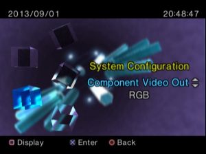 ps2 system settings