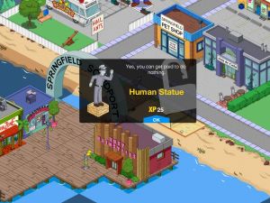 Simpsons springfield game cheats game