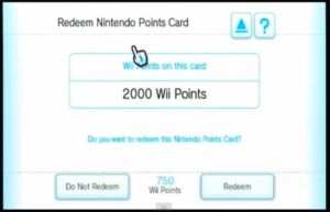 how to get wii points you