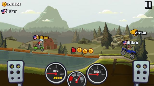 best car for gas miliage hill climb racing 2