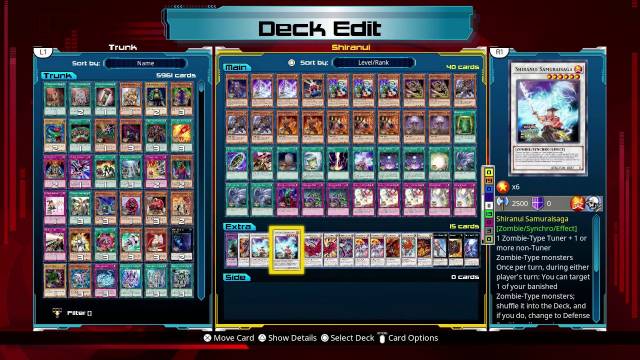 xbox one - yugioh legacy of the duelist card list
