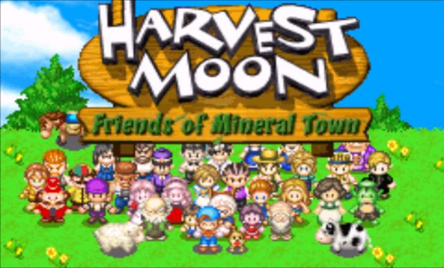 harvest moon friends of mineral town grass
