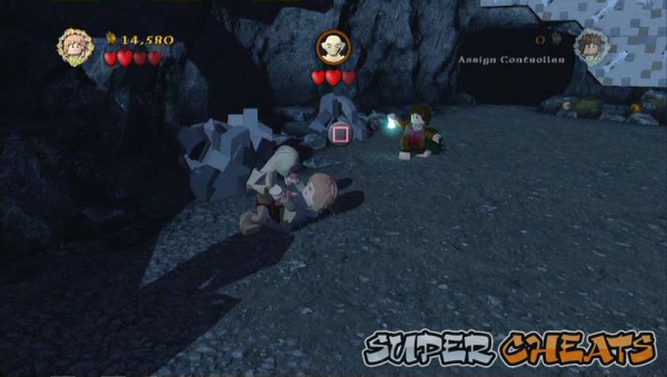 lego lord of the rings taming gollum treasure glitch