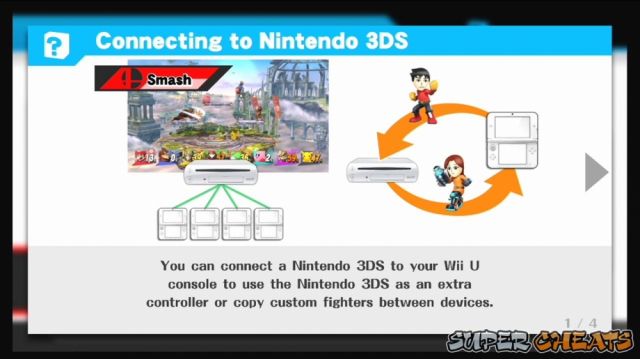 Connecting to your 3DS - Super Smash Bros. for Wii U