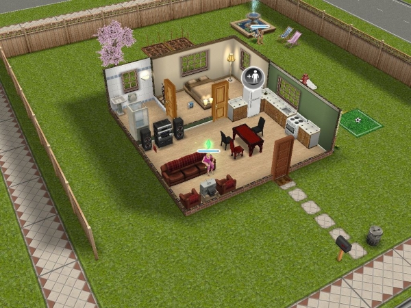 Sims Play How To Make A Cool House