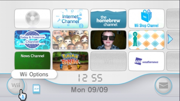 Select Wii Settings