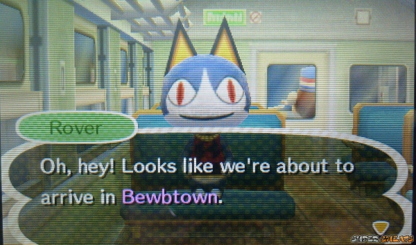 Train Ride: Naming your character and town - Animal Crossing: New Leaf