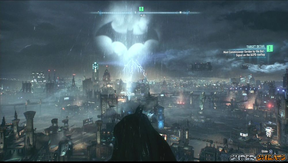 Batman Arkham Knight Car On Roof