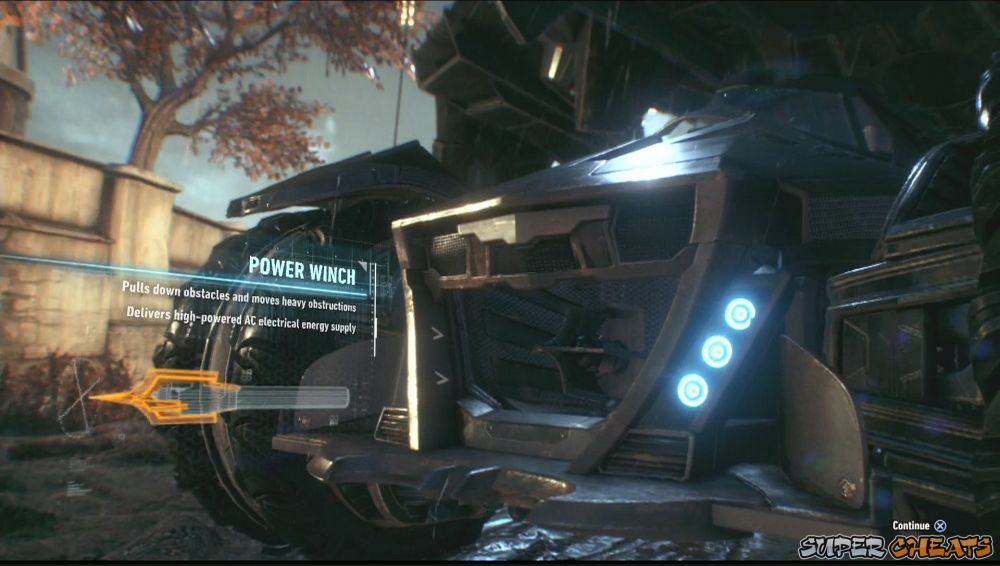 Batman Arkham Knight Car On Roof