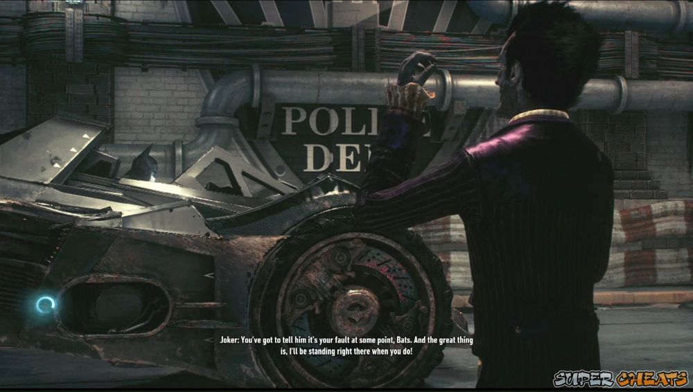 Batman Arkham Knight Car On Roof