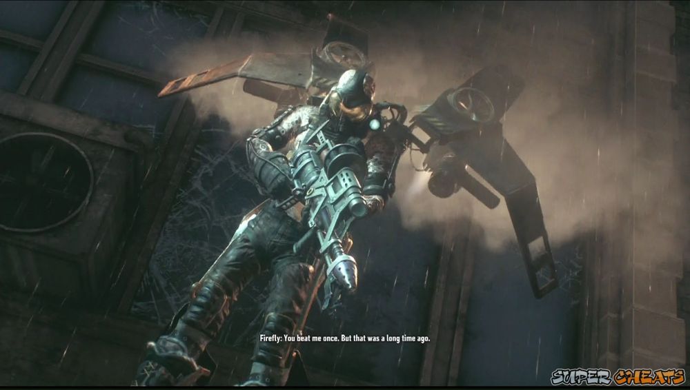 Gotham on Fire Batman Arkham Knight