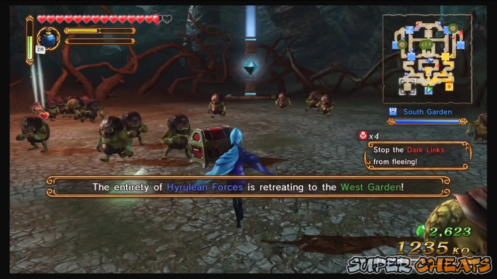 Heart Pieces (Legend Mode) Hyrule Warriors