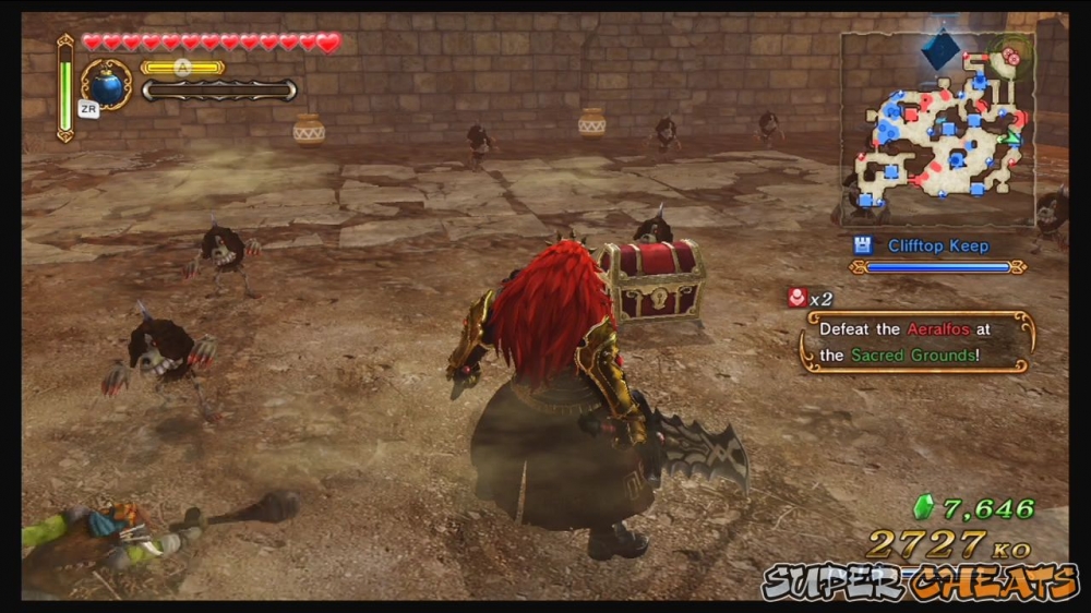 Heart Pieces (Legend Mode) Hyrule Warriors