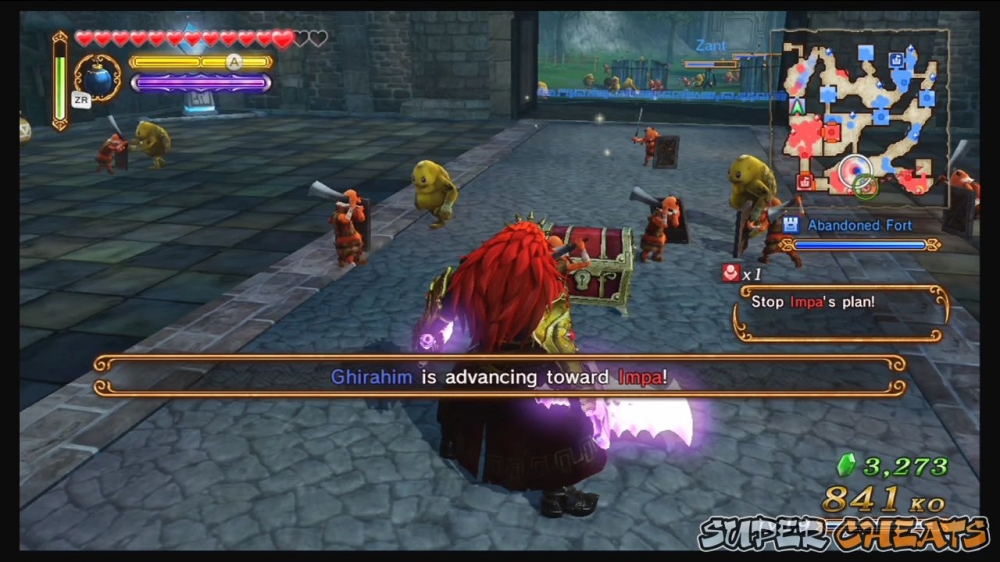 Heart Pieces (Legend Mode) Hyrule Warriors