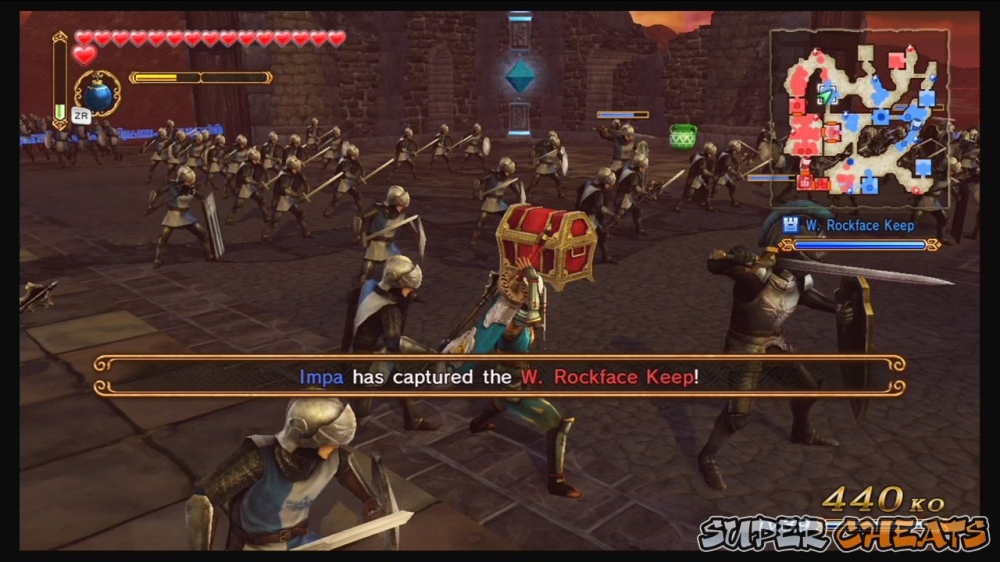 Heart Pieces (Legend Mode) Hyrule Warriors