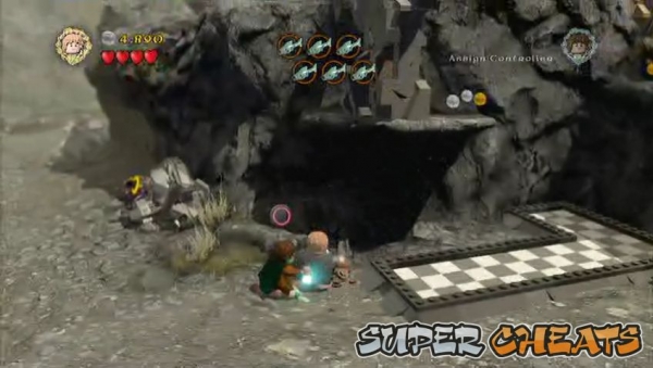 lego lord of the rings wii walkthrough taming gollum