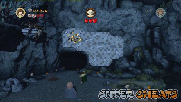 lego lord of the rings taming gollum glitch