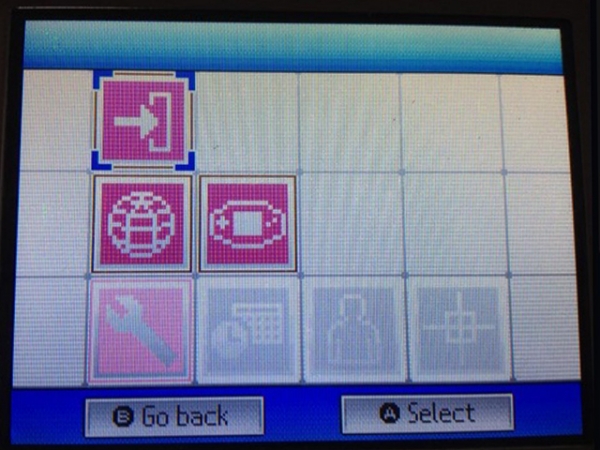 Now select