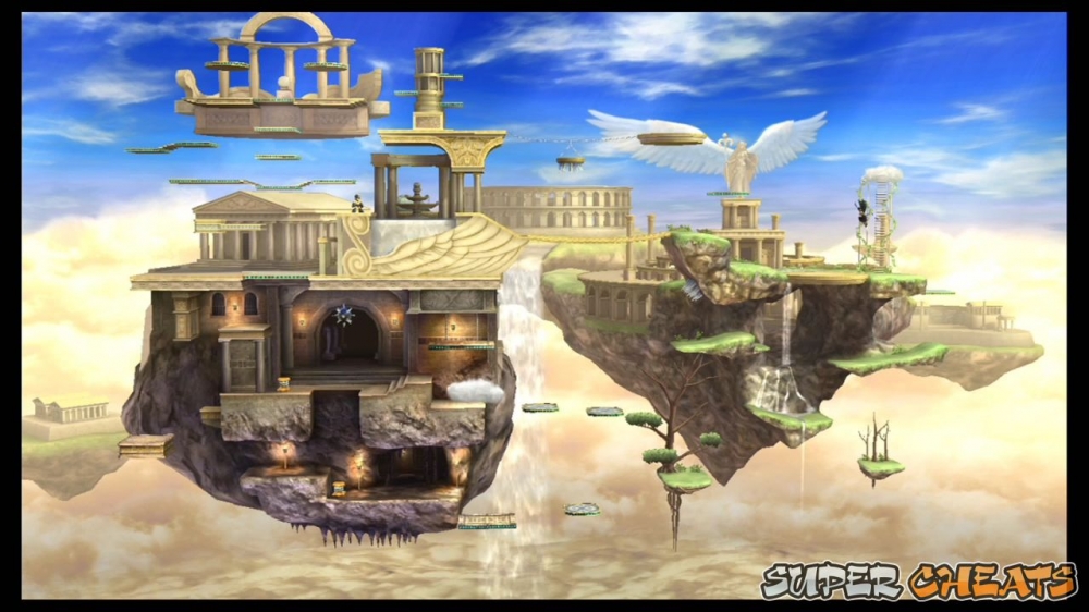 Palutena's Temple - Super Smash Bros. for Wii U