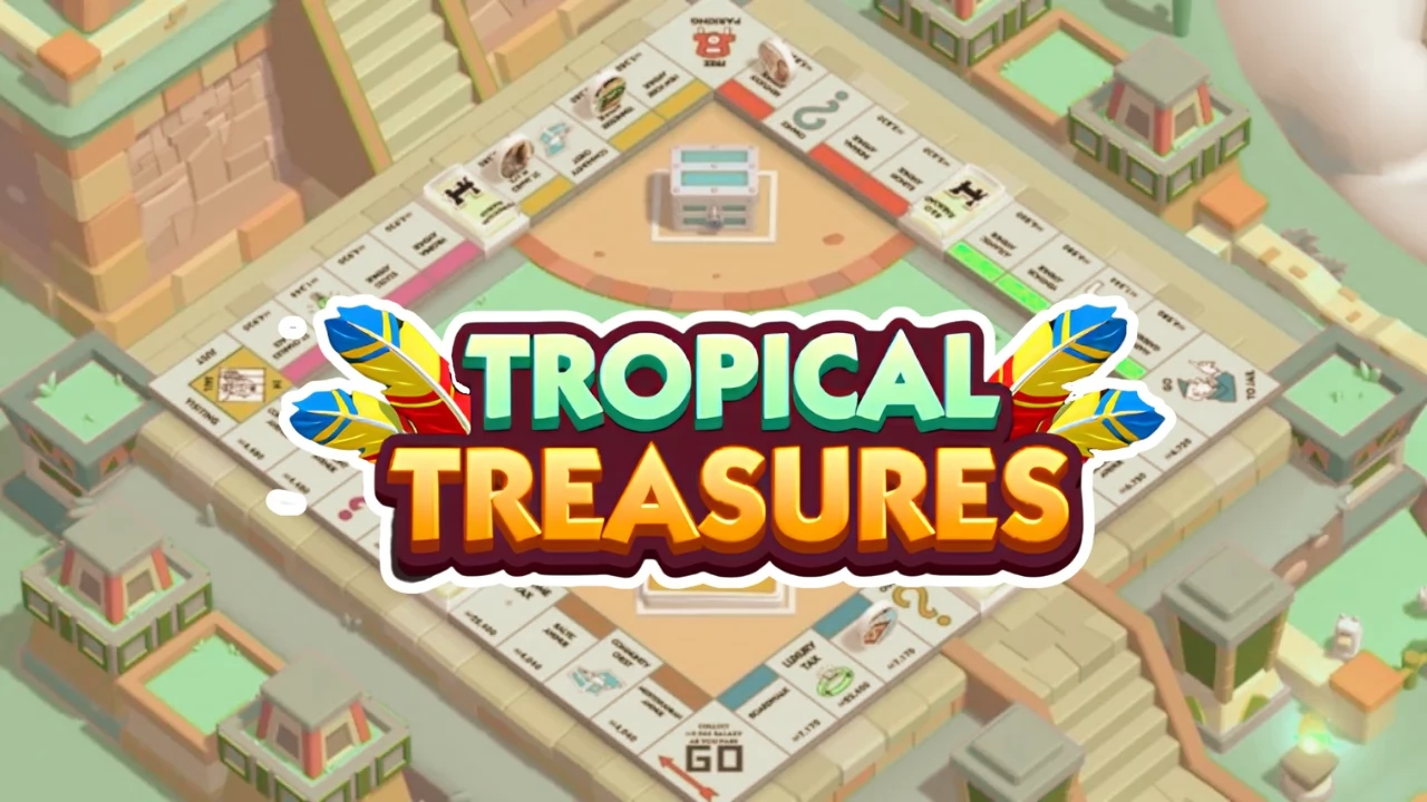 All Tropical Treasures Milestones for Monopoly Go March 4th5th 2024